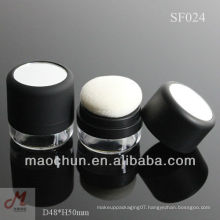 SF024 Cosmetic loose powder puff jar